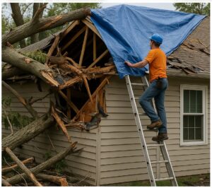 Wind Damage Restoration