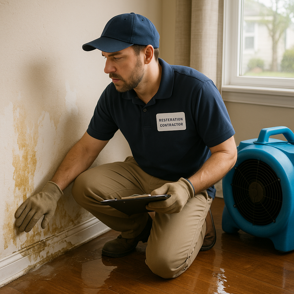 water damage restoration
