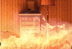 Fire damage restoration service