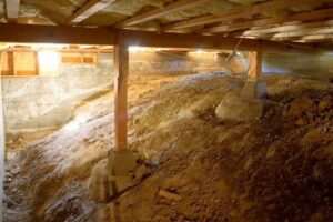 crawl space water damage